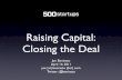 Closing the Deal 2011