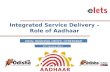 eOdisha Summit 2014 - Integrating Service Delivery... - K Devaratna Kumar, ADG, RO, Unique...