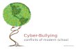 Cyberbullying - conflict of modern school