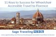 11 Keys To Success For Wheelchair Accessible Travel To Florence