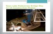 Tempe Town Lake Pedestrian Bridge Construction 5 19 11