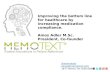 MEMOTEXT - University of Toronto Masters in Health Informatics guest lecture - Amos Adler change management, patient adherence and mobile health / health IT.