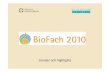 Biofach 2010   trender och highlights