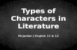 Character types