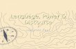 Language, power & discourse