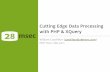 Cutting Edge Data Processing with PHP & XQuery