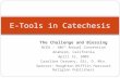 E Tools in Catechesis