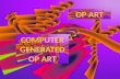 Computer Generated Op Art