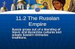 11.2 the russian empire (2)