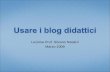 Usare I Blog Didattici
