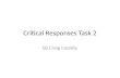Critical Responses Task 2
