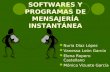 Softwares y programas de mensajería instantánea