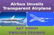 Airbus unveils transparent airplane