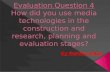Question 4   evaluation