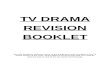 Tv drama revision_booklet
