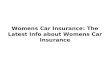 Womens Car Insurance