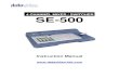 Datavideo SE-500 4 Channel Analogue Micer / Switcher