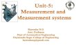 Mechanical measurements and Measurement systems