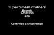 Super Smash Brothers Brawl Characters
