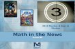 Math in the News: Issue 85