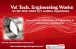 Vel Tech. Engineering Works Tamil Nadu India