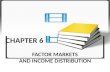 Chapter 6 Factor Markets and Income Distribution