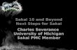 Sakai 10 and Beyond - Next Steps for Sakai