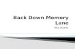 Back Down Memory Lane