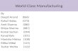 World class manufacturing (wcm)