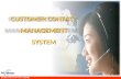 Customer contact management system