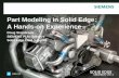608   part modeling in solid edge - a hands-on experience - doug stainbrook