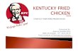 Kentucky Fried Chicken, India- Strategy
