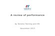 Performance reviews November 2013