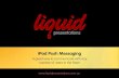 Sending Push Notifications - Liquid Enterprise App