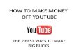 Make Money Youtube|Simplest Way to Money Make on Youtube