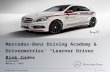 Mercedes-Benz Driving Academy & DriverMetrics: Learner Driver Risk Index™ by Nick Sanders, Mercedes Benz