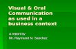 Visual Communication as used in a Business Context