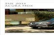 2013 MDX Brochure | DCH Acura of Temecula