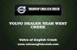 Volvo Dealer near West Creek
