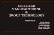 Cellular manufacturing group technology