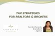 Tax strategies by karla dennis  originally done 4 8-11