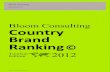 Ranking de marca-país Edición Turismo elaborado por Bloom Consulting