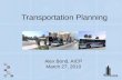 AICP Prep Course - Transportation Planning