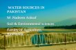 Water resourses of pakistan, nadeem ashraf