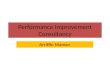 Performance improvement consultancy