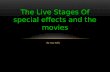 The live stages of special effects and the movies