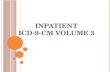 Inpatient volume 3 Overview