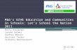 P&G's Give Education and Communities in Schools: Let's School the Nation Campaign