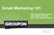 How SMBs Use Email Marketing + Groupon to Drive Sales