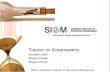 Theory of constraints -SIOM